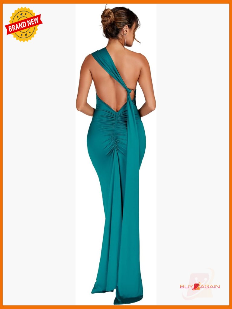 Sexy Bodycon Maxi Dress Backless Sleeveless Formal Cocktail Guest